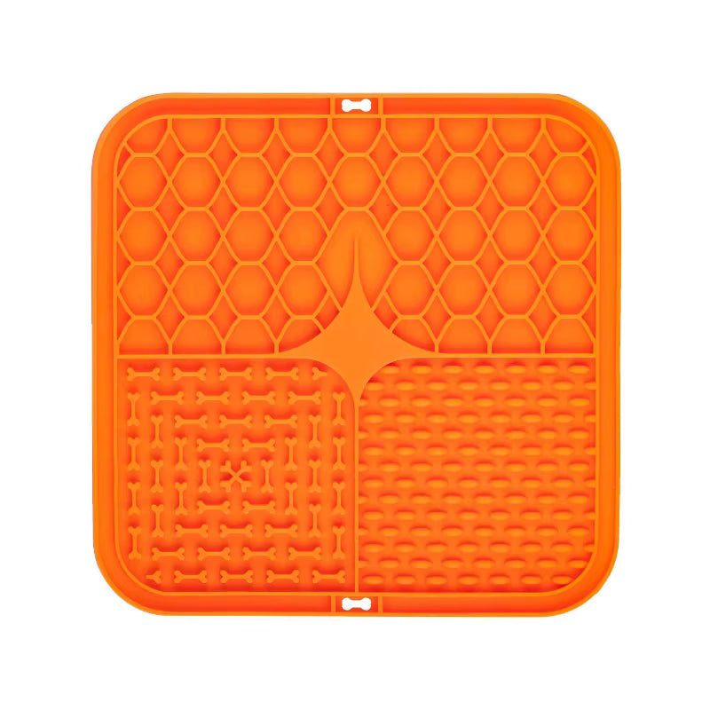 5-Pack Silicone Dog Lick Mats with Suction Cups